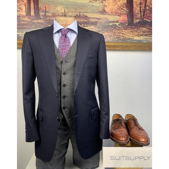 Suitsupply Suits & Blazers 38r Suitsupplycanonico S1s Navy Mens